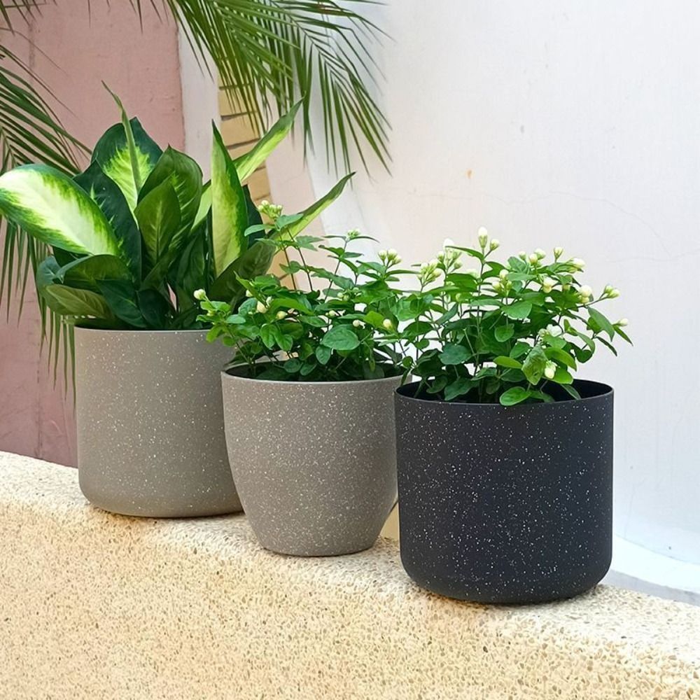 つや消し模造石フラワーポットガーデニング花緑植木鉢ヨーロッパ - Aloe Vera Pot のレビューと価格