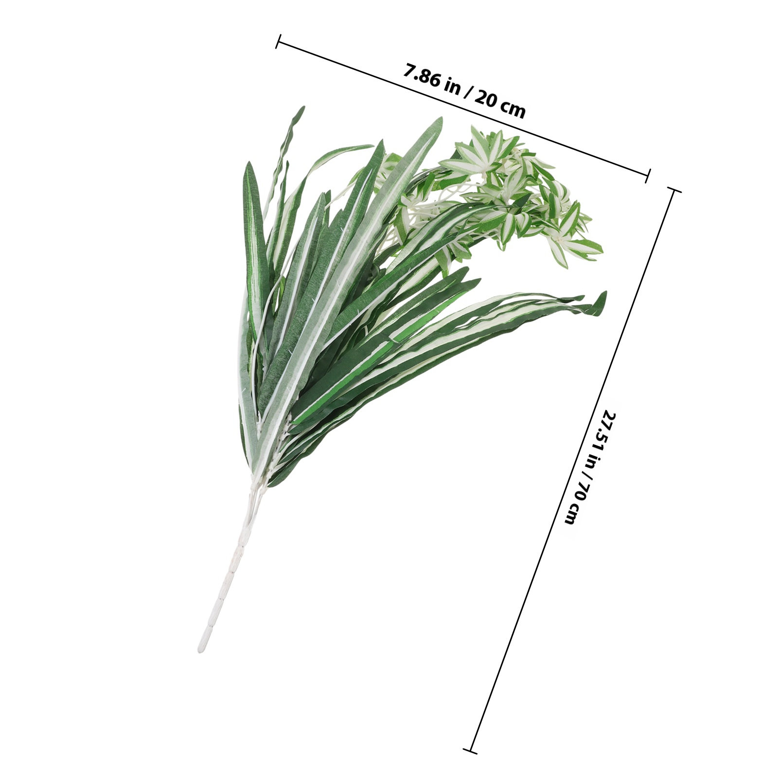 人工クモの植物ウォールハンギングシミュレーショングリーンフェ - Spider Plant Hanging のレビューと価格