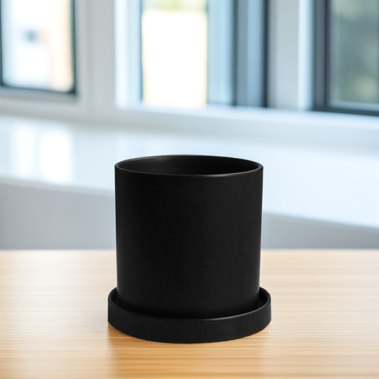 スタイリッシュなセラミック鉢とプレートのセット、室内植物、多 - Aloe Vera Pot のレビューと価格